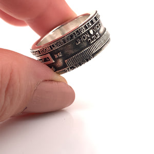 Silver Wedding Band, Camera Lens Ring, Handmade Ring, Personalized Ring, Unique Wedding Band, Mens Silver Ring, Custom Made Ring