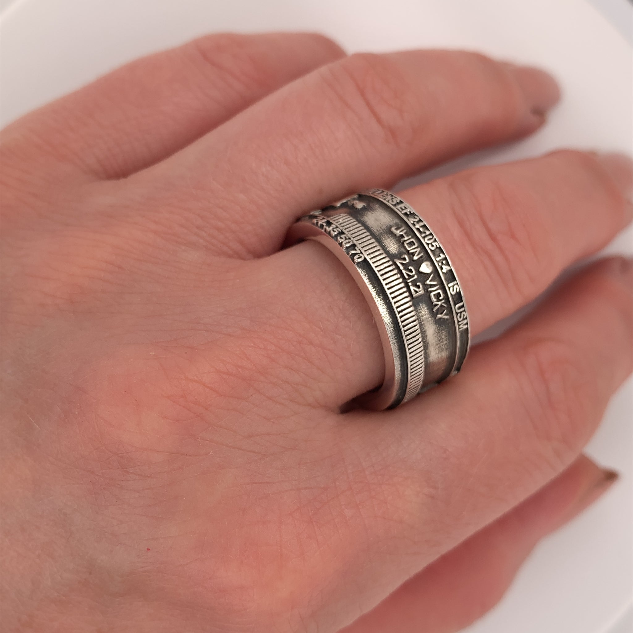 Wedding Rings, Custom Engraved Wedding Bands